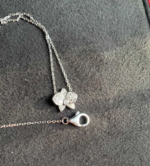 колье орхидея от Cartier