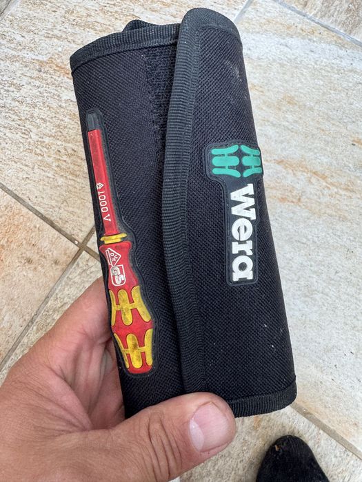 Trusa surubelnite electrician  Wera