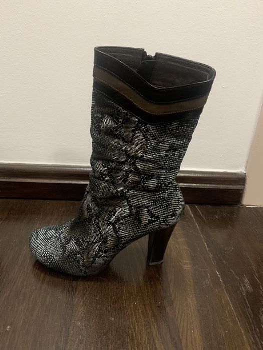 Ghete -cizme piele naturala 38 si ghete barbati 42