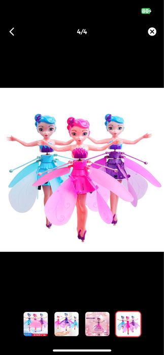 O’zi uchadigan feya sensorli o’yinchoq