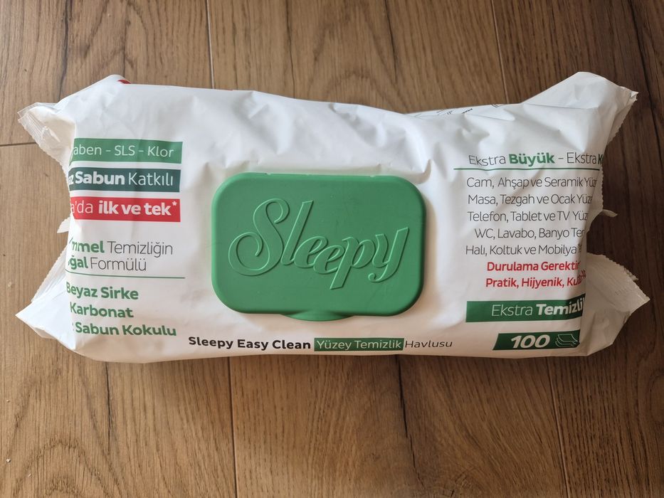 Șervețele turcești umede Sleepy TURCIA ,cu bicarbonat