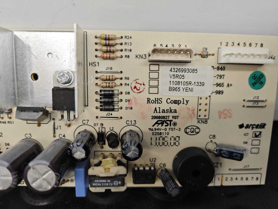 Placa electronica frigider Beko DDEN507 , 4326993085 cod/C161