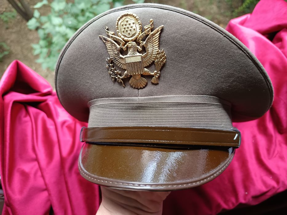 US Army Chipiu (caschetă) ofițer post WW2/Colecție/Decor/Militaria
