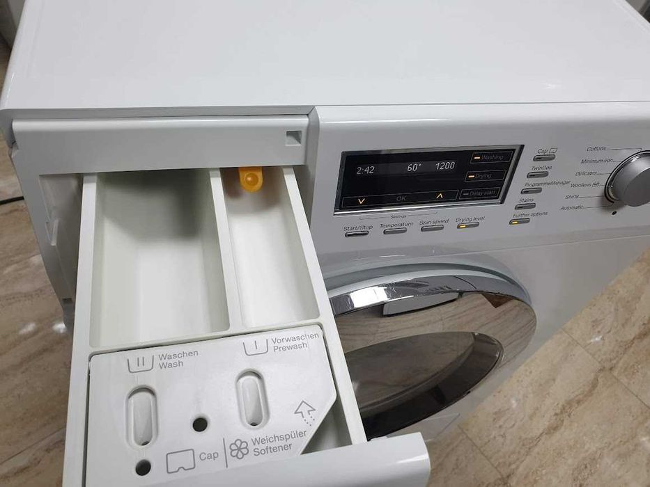 XL 8кг/5кг Miele WT1 Пералня със Сушилня TwinDos Миеле 12м Гаранция