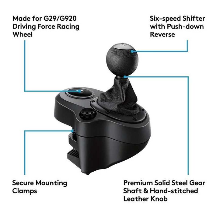 Logitech Механический Рычаг Переключения Передач 6ступ. Есть доставка