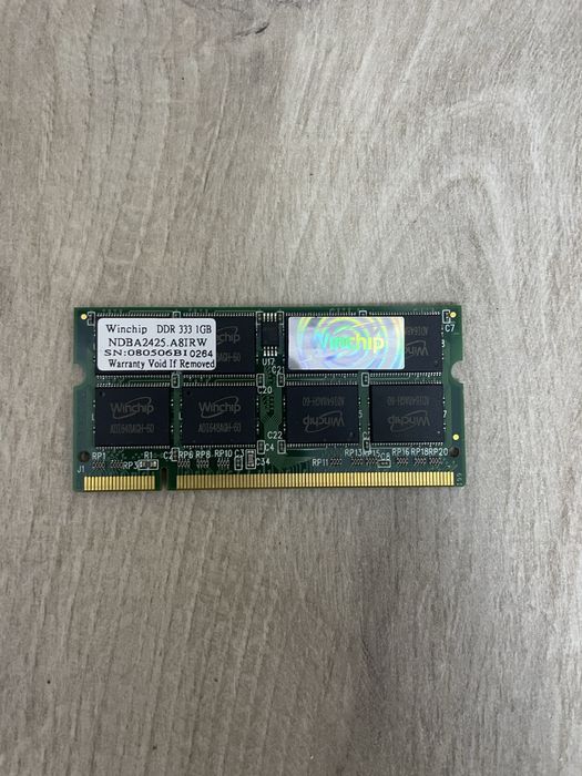 Memorie laptop Winchip DDR 333 1GB PC-2700