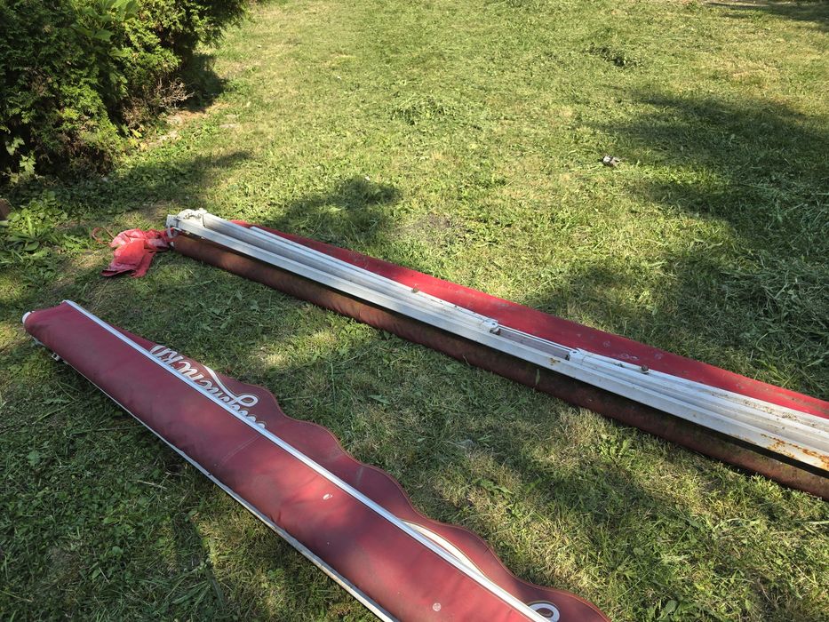 Тента с механизъм .2 броя 6 на 3 метра