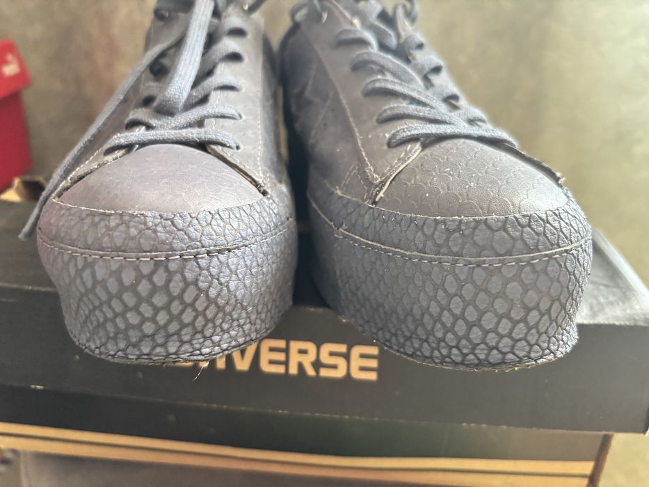 Tenisi converse cu platforma