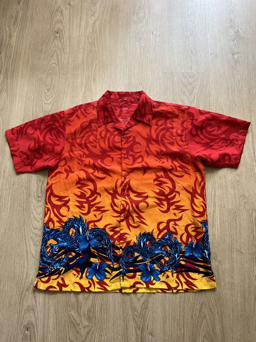 Camasa stil ed hardy baggy vintage