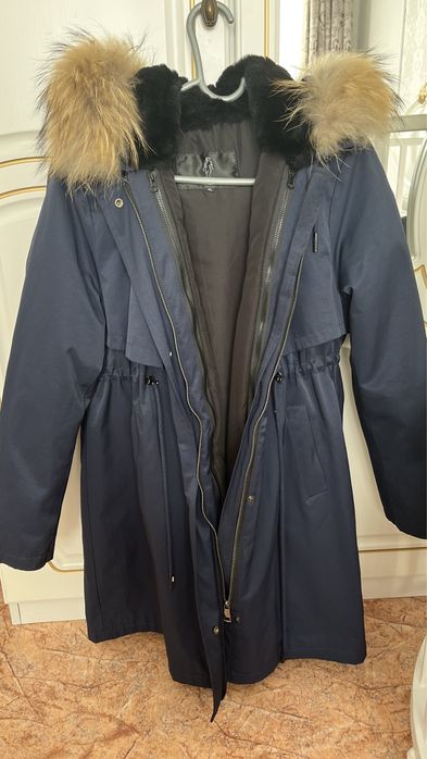 Парка зимная женский