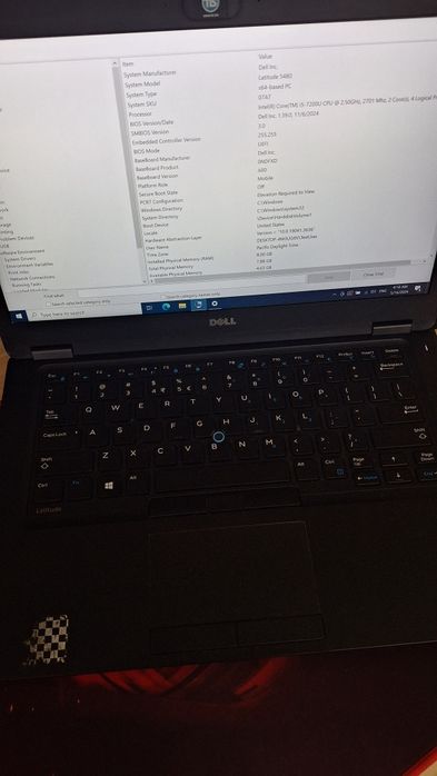 Dell Latitude 5480 i5 8GB RAM 256GB SSD