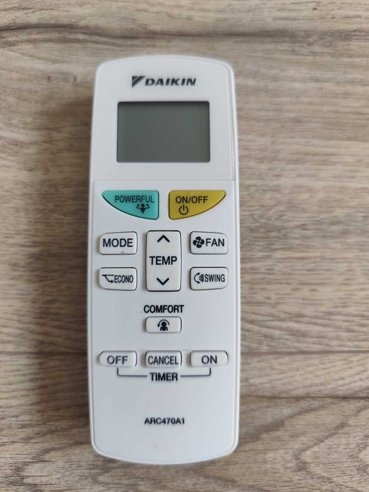 Telecomanda Daikin model ARC470A1 - noua