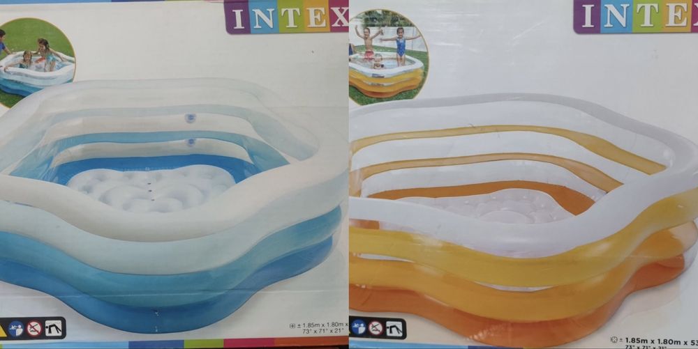 Бассейн надувной детский