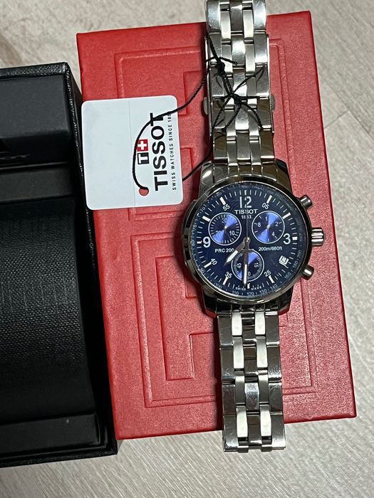 Ceas Tissot PRC 200 Bleu Dial Cronometer