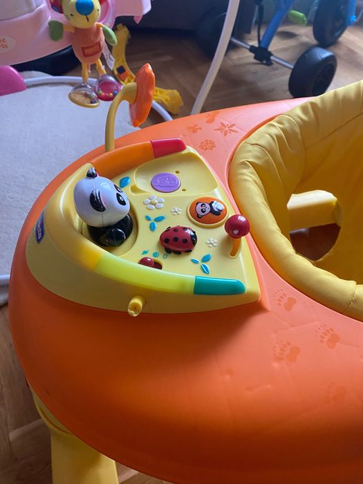 Проходика chicco 3 в 1 Baby Walker 123, оранжева