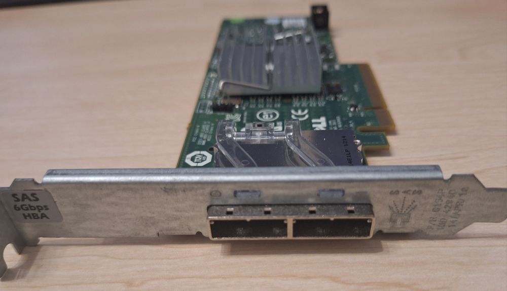 Dell G164P 12DNW Dual Port SAS 6Gbps H și cablu SFF8088