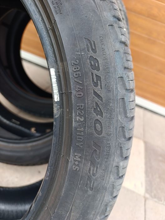 2бр Гуми всесезонни 285/40R22 110Y  PIRELLI SKORPION ZERO M+S ALL SEASON dot 27/23
