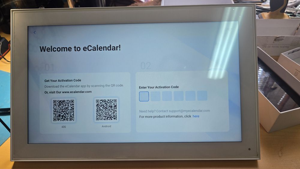 SSA eCalendar 15.6″ Full HD тъчскрийн, смарт семеен календар и дигитална фоторамка