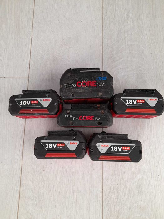 Bosch батерии за машини - винтоверти, ъглошлайфи и пр.