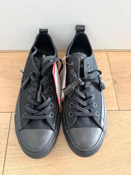 CONVERSE Chuck Taylor All Star Low Top Shoe, Black Monochrome