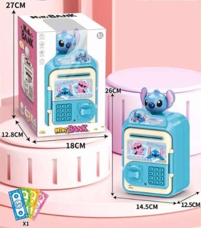 Детска касичка сейф Стич, Stitch