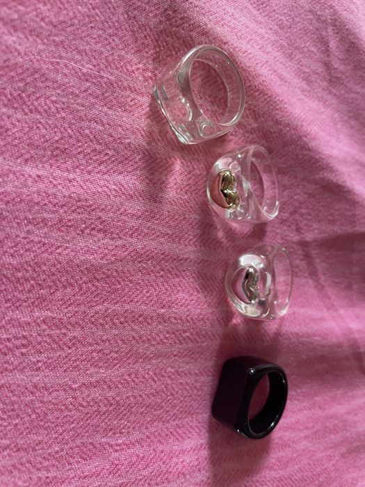 Лот пръстени в сребристо и златисто