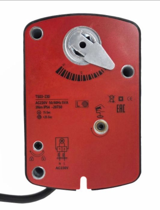 Электропривод для заслонок и клапанов