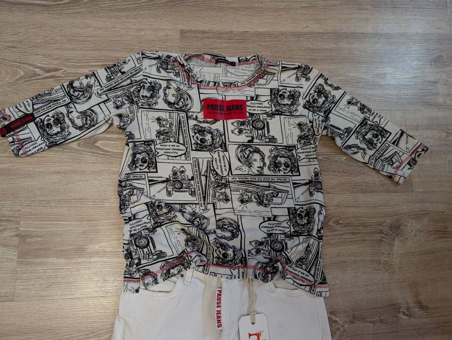 Pause дънки подарък блузката