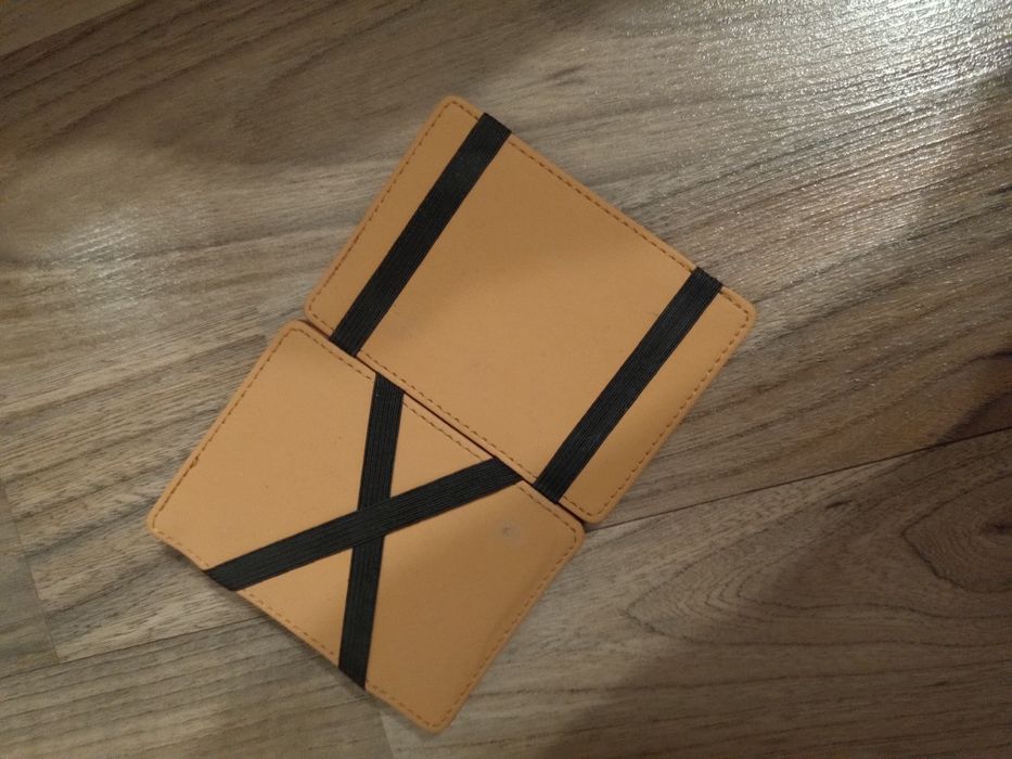 Portofel din piele maro