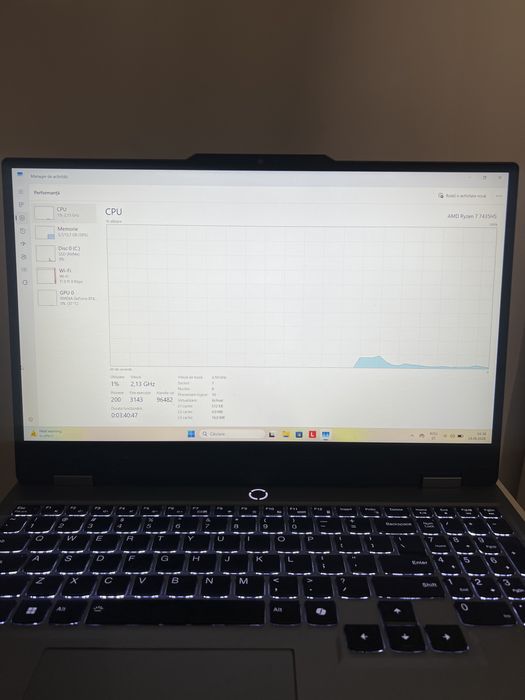 Lenovo LOQ 15ARP9 – Gaming – RTX 4050 – 16GB RAM – Garanție