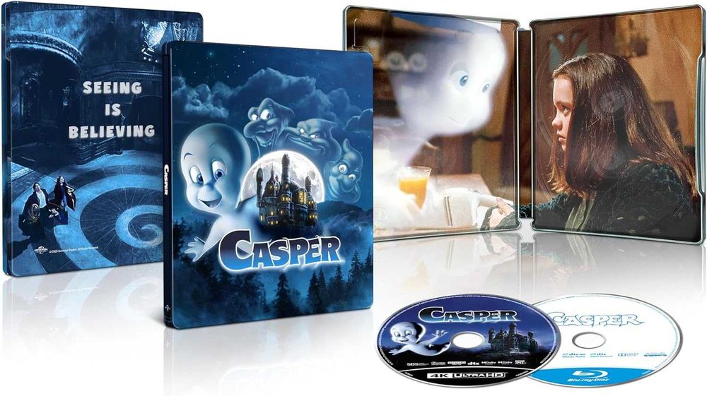 Casper 30th Anniversary 4K Ultra HD & Steelbook - Каспър 4К / Blu-Ray
