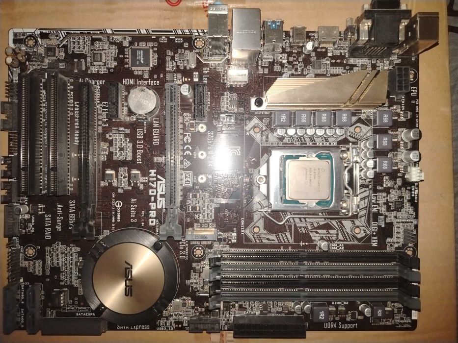 Материнская плата и процессор i7