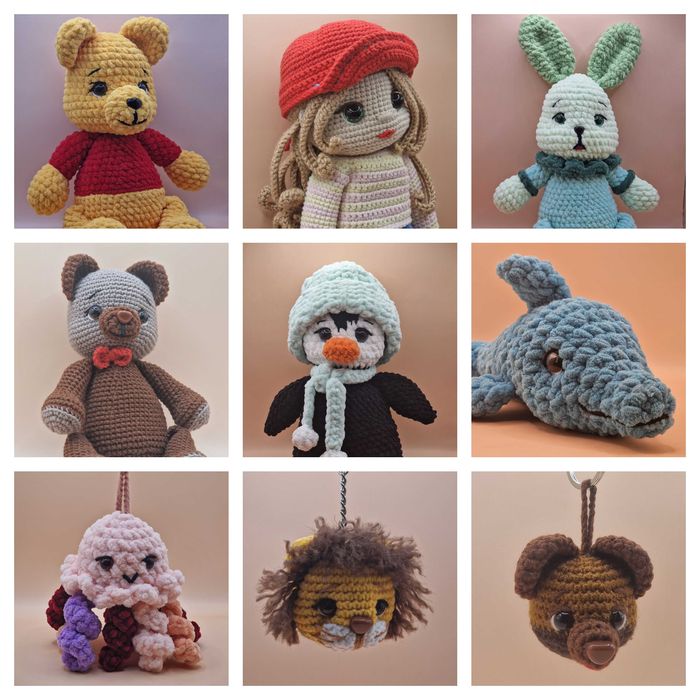 Țestoasă Handmade Croșetată – Culori Deosebite, 24cm