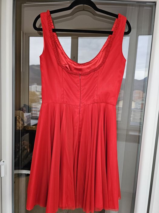 Rochie rosie eveniment, marime M