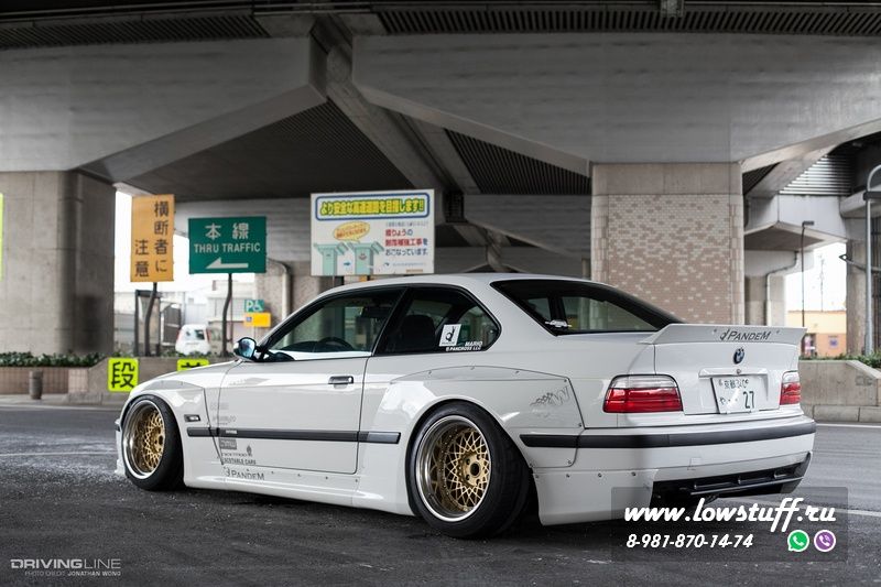 Обвесы бампера Rocket bunny e36