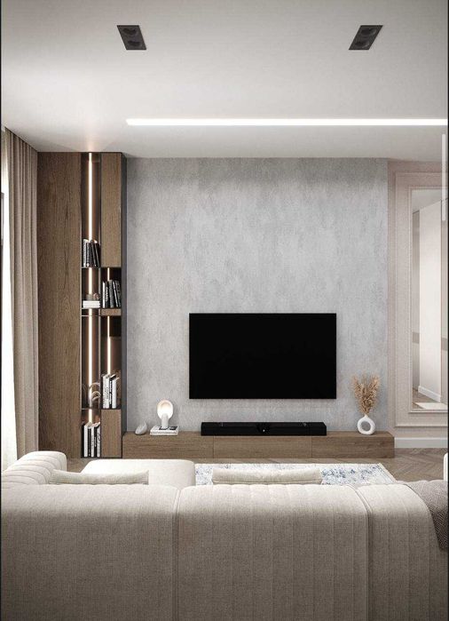 Студия 53 м² с ремонтом и мебелью в элитном Akay City, Дархан