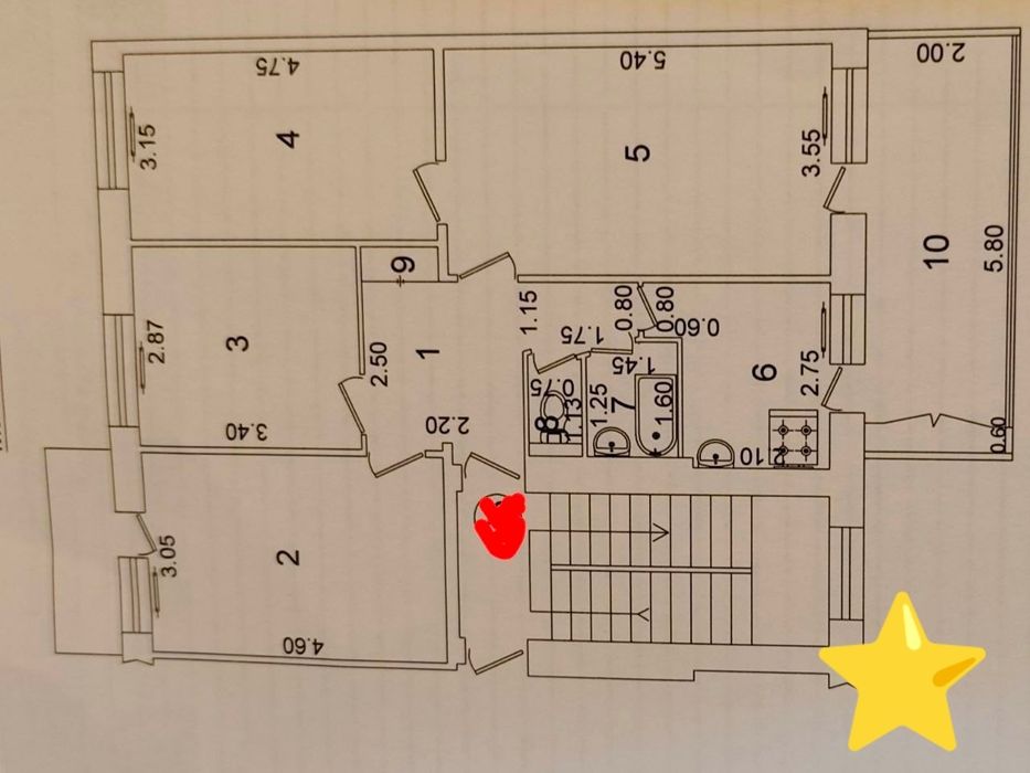 Кашгар массив 4-х комнатная 90м2 ‼️ Алайский