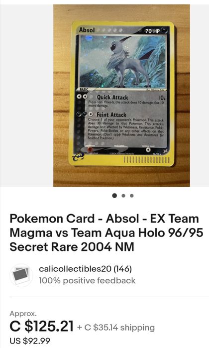 Редки Покемон карти