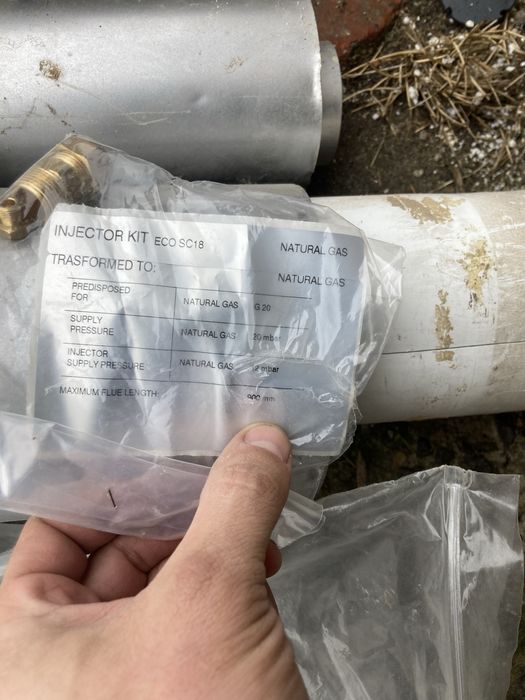 Convector pe gaz metan sau gpl italkero