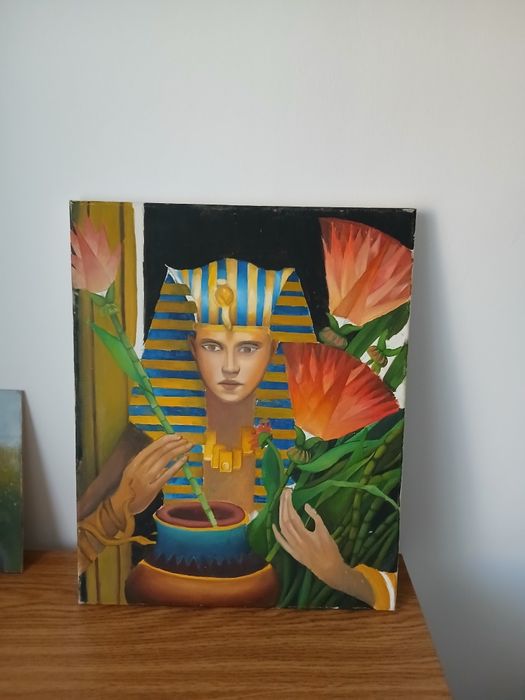 Tablou pictat manual pe panza