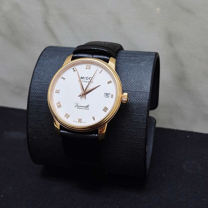 Ceas Mido, Baroncelli 39 mm Automatic Zeus Amanet Militari 35073