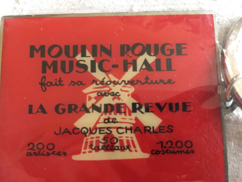 Колекционерски ключодържател и флаш памет 4GB Moulin Rouge / Мулен Руж