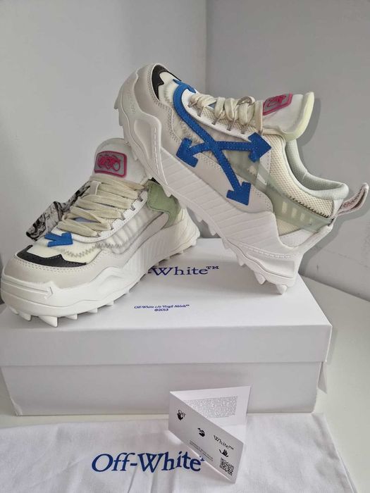 Off-White Odsy 1000 White Lake Blue Size 42(2 buc)