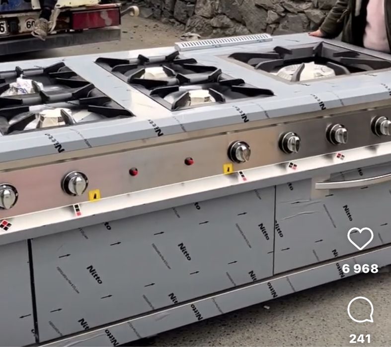 Печка професионална газова