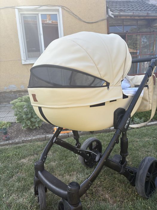 Детска количка Dada Paradiso MAX 500 Almond milk 3in1