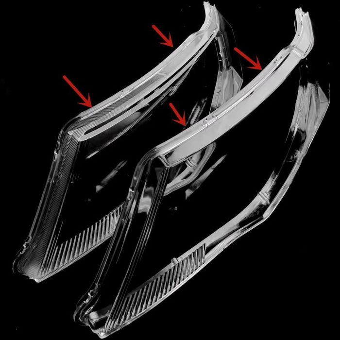 Стекла фар Mitsubishi outlander 05-08г.