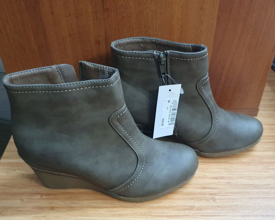 Дамски боти от еко кожа 35 номер