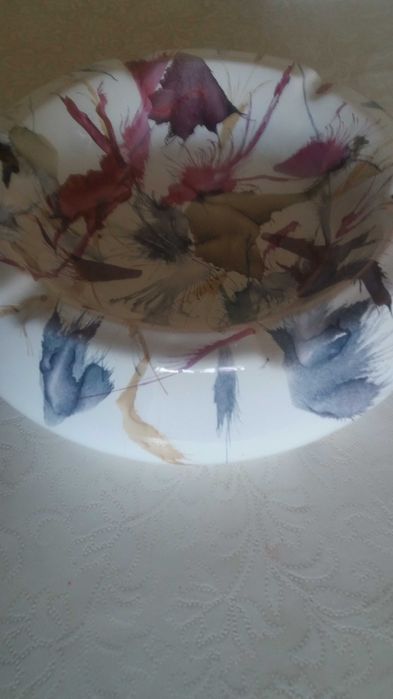 Пепелник-диаметър 25 см,немска керамика.