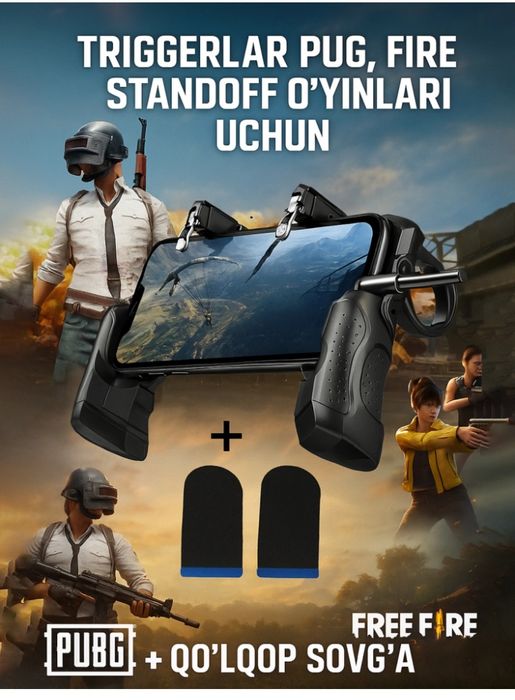Trigger PUBG Call of Duty va boshqa oʻyinlar