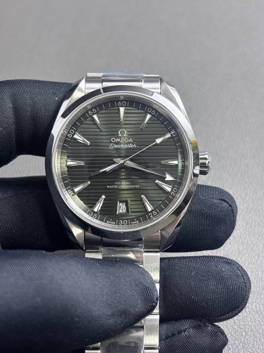 Omega Aqua Terra 150M Teak Dial Green VSF